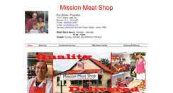 Desktop Screenshot of missionmeatshop.com